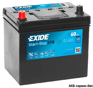 Exide EFB EL605
