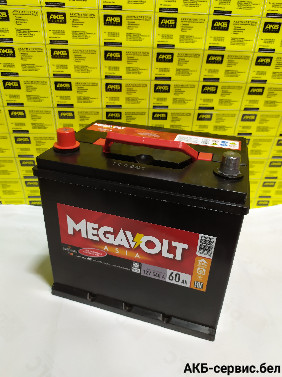 Megavolt 60Ah L Asia