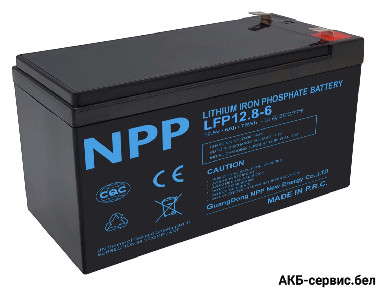 NPP LiFePO4 12.8 V, 6 Ah