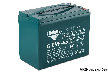 Тяговый аккумулятор RuTrike 6-EVF-45