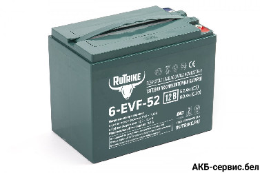 Тяговый аккумулятор RuTrike 6-EVF-52