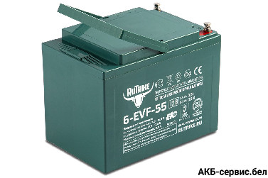 Тяговый аккумулятор RuTrike 6-EVF-55