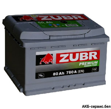 Zubr Premium 80Ah