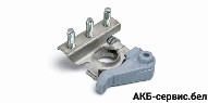 Клемма аккумуляторная быстросъемная АХ-724 "+"